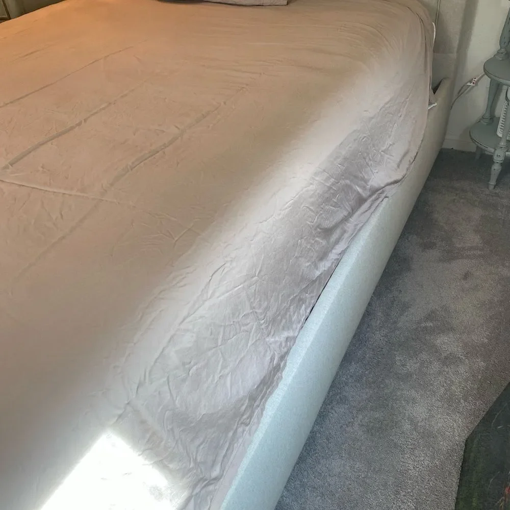 Decolure Luxury Queen Flat sheet Viscose Bamboo